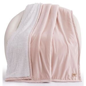 UGG Bliss Plush Thtow Blanket- Quartz